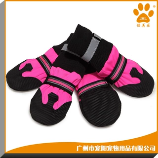 佳美乐小中大型犬 狗鞋跑不掉软底散步宠物鞋 外出遛狗防脏狗鞋子