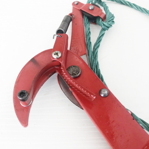 Garden agricultural tools red double pulley with clip and rope iron high-branch pruning scissors fruit-picking high-altitude scissors