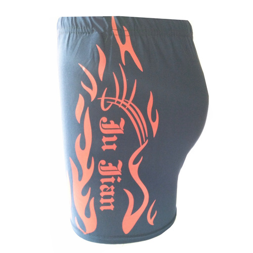 Swim trunks for men, patterned swimwear, adjustable waist with ties, suitable for hot springs, beaches, swimming pools, and large quantities
