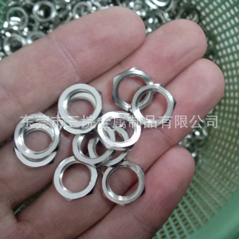 供应六角铜螺母(F头螺母 BNC螺母)电位器紧固螺母 继电器螺母