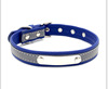 Protective retroreflective comfortable choker engraved with leash, anti-lost