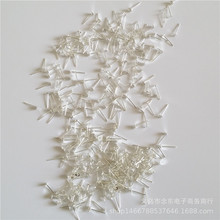 DIY饰品配件 银色4号平底耳针 可黏贴圆底耳针T形耳钉耳饰配件
