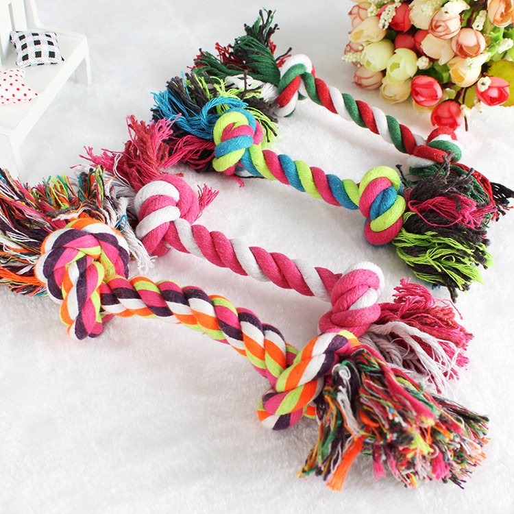 Braided Rope Pet Toy, Bite-Resistant, Teeth-Cleaning Cotton Rope Knot, Dog Supplies, Durable, Cross-Border Pet Hot Item Braided Rope Pet Toy, Bite-Resistant, Teeth-Cleaning Cotton Rope Knot, Dog Supplies, Durable, Cross-Border Pet Hot Item