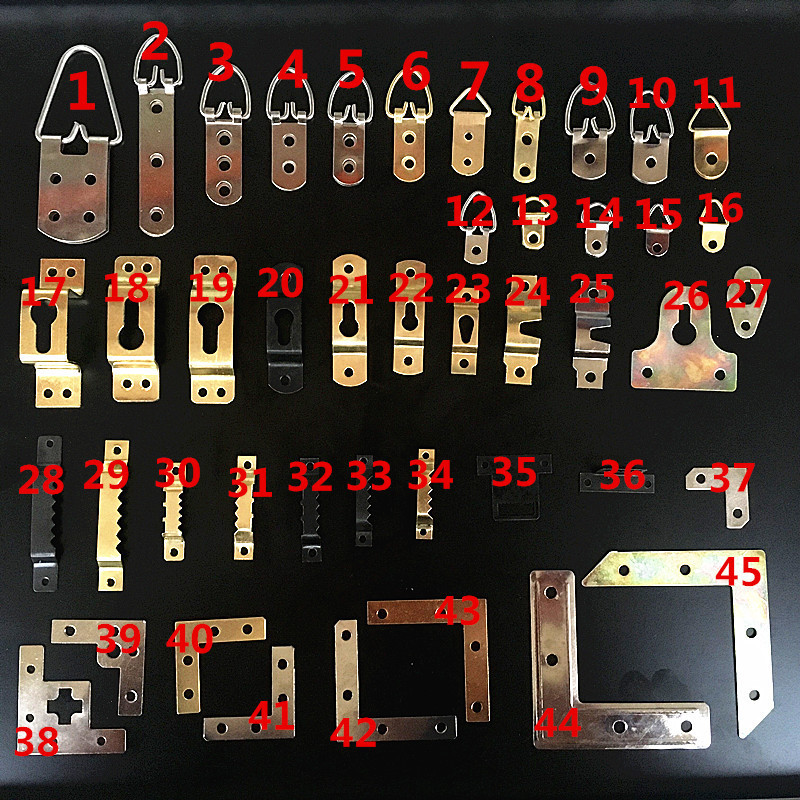 Concealed hanging ring tooth hanging angle code decorative picture frame hanging picture hook picture frame Hook hardware accessories Concealed hanging ring tooth hanging angle code decorative picture frame hanging picture hook picture frame Hook hardware accessories