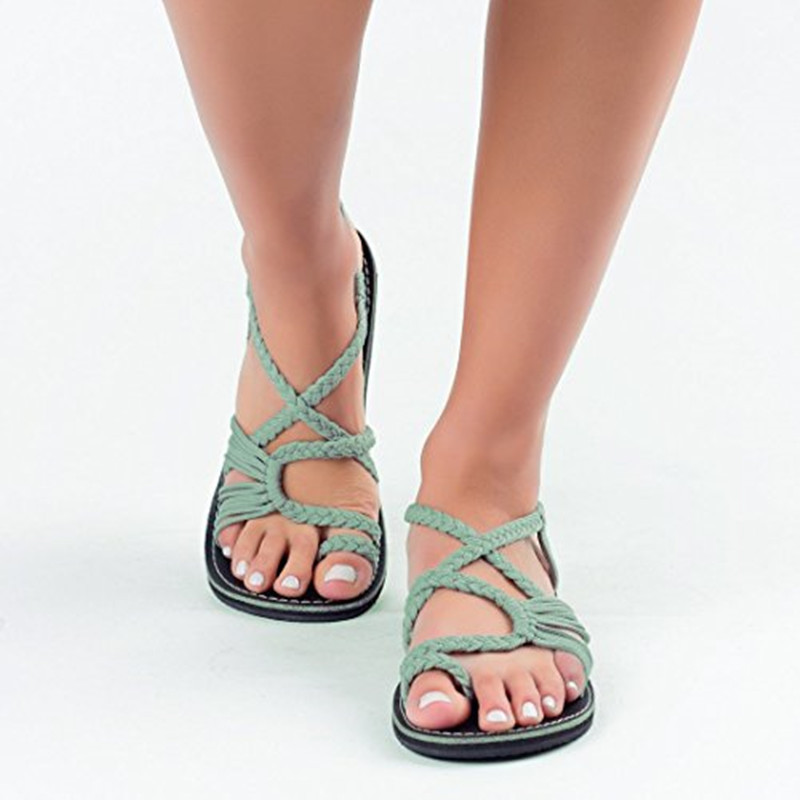 fashionable beach sandals open toe flat