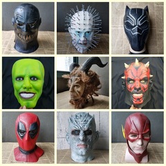 Avengers: Endgame Iron Gloves Cosplay Marvel Headgear Joker Infinity Captain America Gloves Deadpool & Black Panther Masks