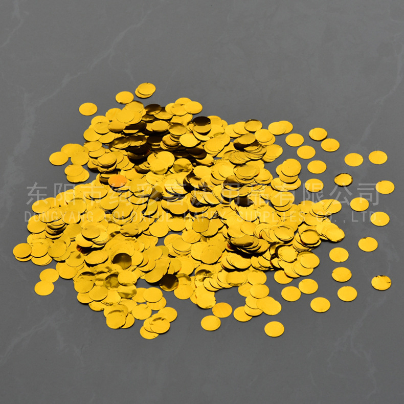 1CM透明乳胶气球填充亮片派对confetti balloon填充亮片婚庆亮片