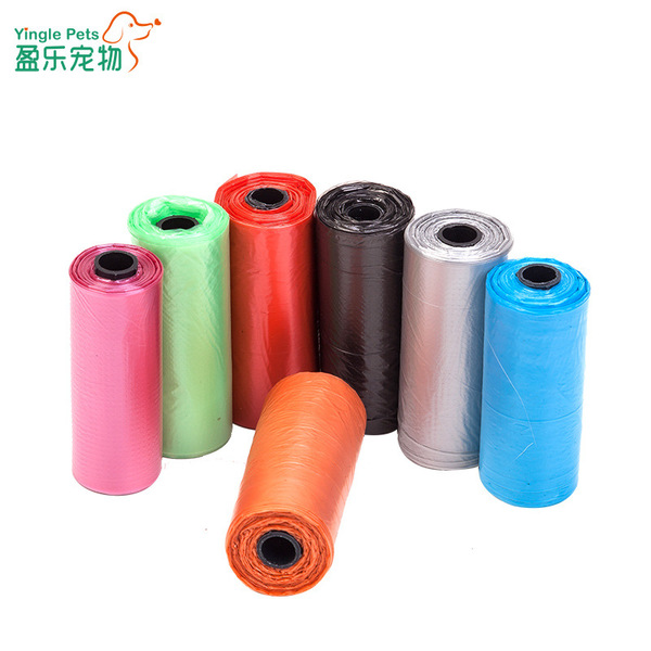 Pet garbage bag dogs picking bags and dogs to clean and sanitary out…