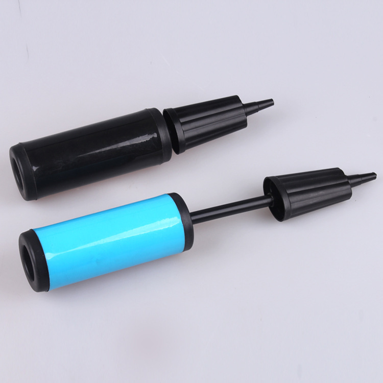 双向手动外贸充推拉式气球打气筒外贸250长条气球充气筒厂家批发