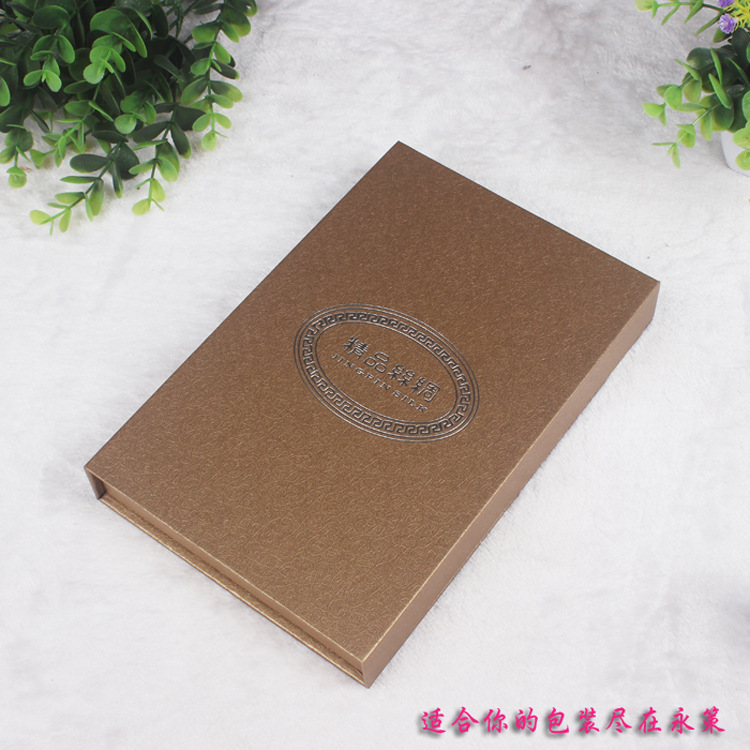 厂家直供化妆品盒摆件品包装盒灰板特种纸美观精品丝绸书面礼品盒