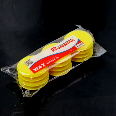 Car cleaning tools tool pressing edge waxing sponge