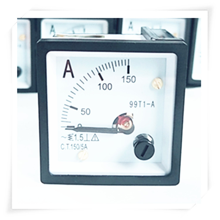 长城电表厂 99T1 150/5A 交流指针电流表  48*48