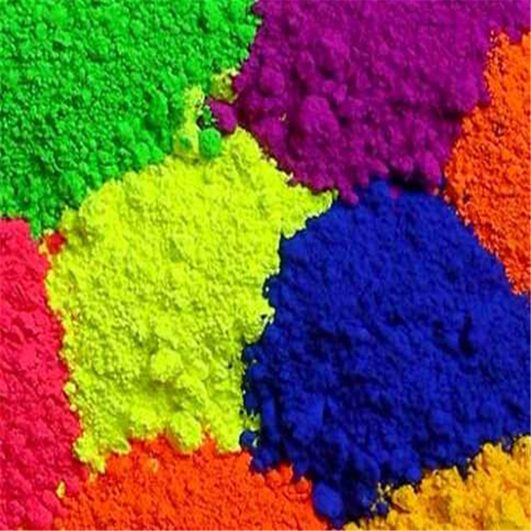 荧光颜料 现货销售荧光染料荧光绿等各种颜色相溶性好 荧光颜料