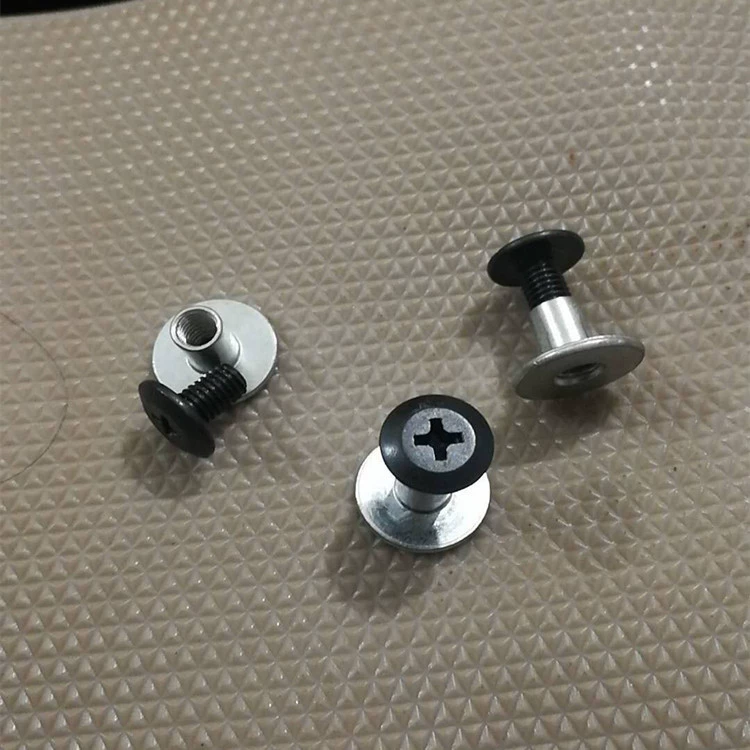 Подушка для ног Нескользящая педаль женский винтовой костюм Крестовая заклепка оцинкованная нержавеющая сталь винт с круглой головкой пряжка