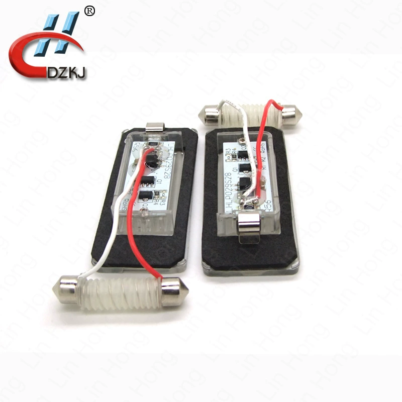 Комплект лампы Licential подходит для BMW MINI Cooper R56 R57 R58 R59 LED лампа регистрационного номера