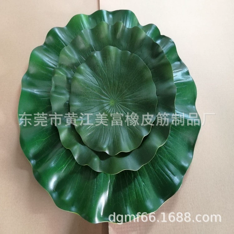 Моделирование листьев лотоса ложные листья лотоса Ева лист лотоса 10-60 см