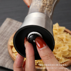 Manual 304 stainless steel grinder black pepper grinder seasoning bottle pepper spice grinding kitchen supplies