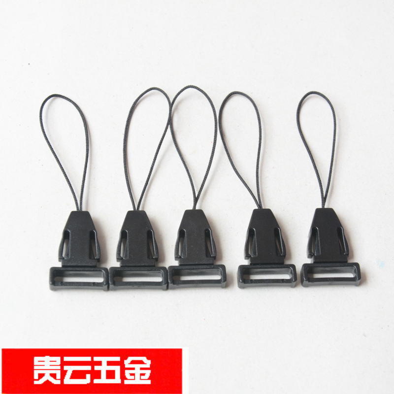 15mm Plastic Airplane Buckle Phone Strap Clip Airplane Buckle Safety Buckle Luggage Hardware Accessories Plastic Connector