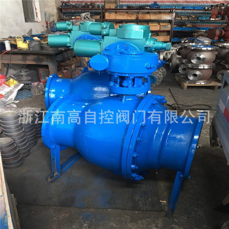 Q947F-25C DN100 电动卸灰球阀 大口径卸灰球阀 电动固定卸灰球阀
