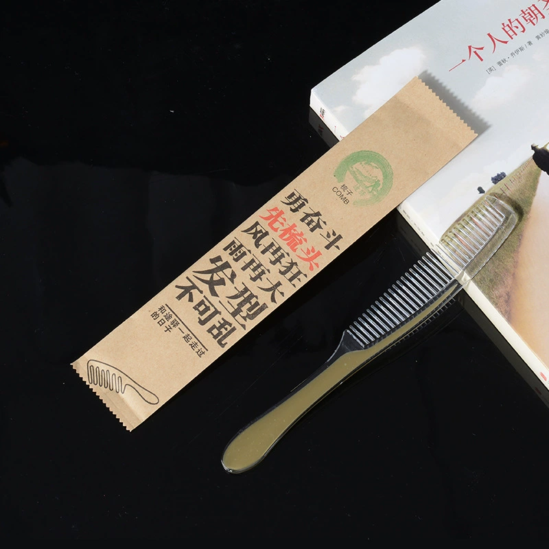 Отель Клуб одноразовые принадлежности расческа одноразовая длинная расческа дорожное гостеприимство открытый расческа для волос