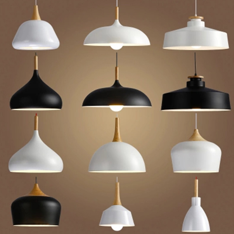 Factory supply personalized simple art aluminum chandelier Japanese restaurant pot cover chandelier cross-border supply