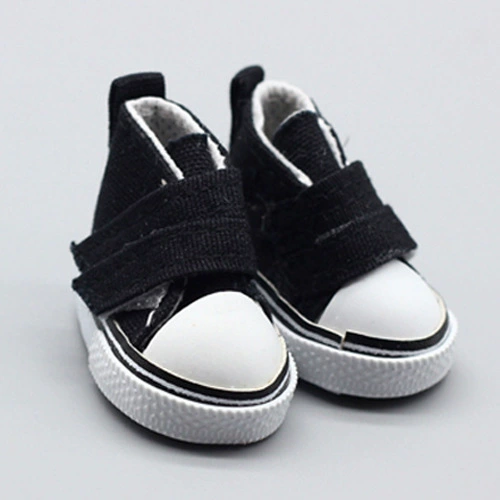 Casual Canvas Sneakers Potato Baby for 6-Point BJD Dolls, 5×2.5 cm, Multi-Color