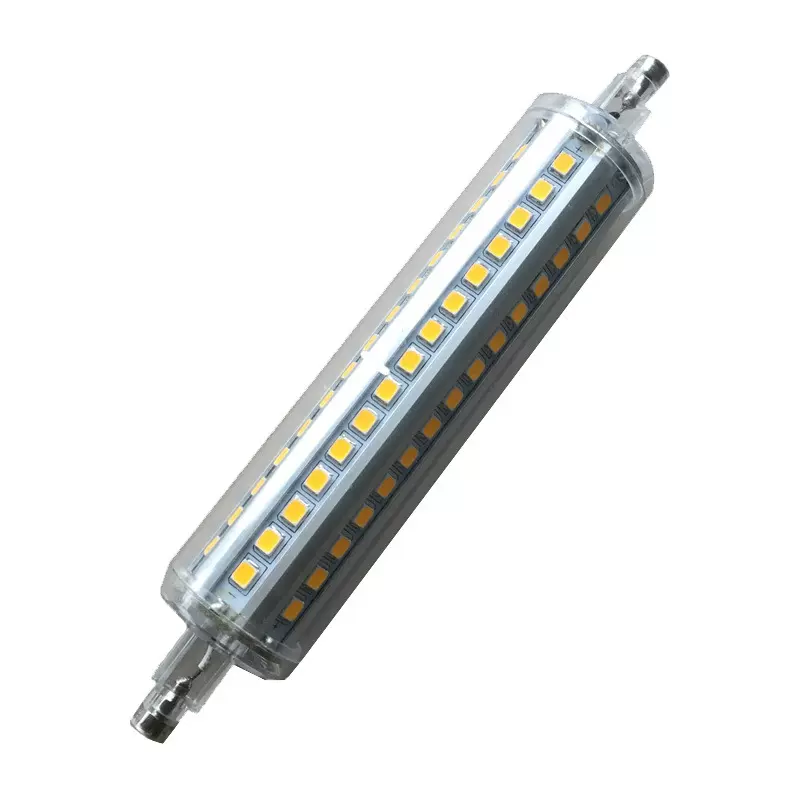 可调光 r7s横插灯 led 22*135mm 透明罩 12W 360° r7s led无暗区