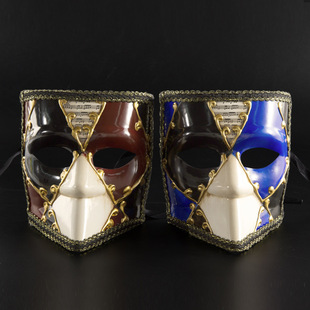 Venice mask masquerade ball adult full face Halloween mask creative new party European and American manufacturers direct supply
