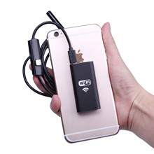 定制外贸爆款 200万高清无线WIFI内窥镜 管道汽车防水工业内窥镜