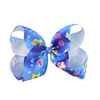 Children's hairgrip, extra large big starry sky, hair accessory with bow, European style, 20cm