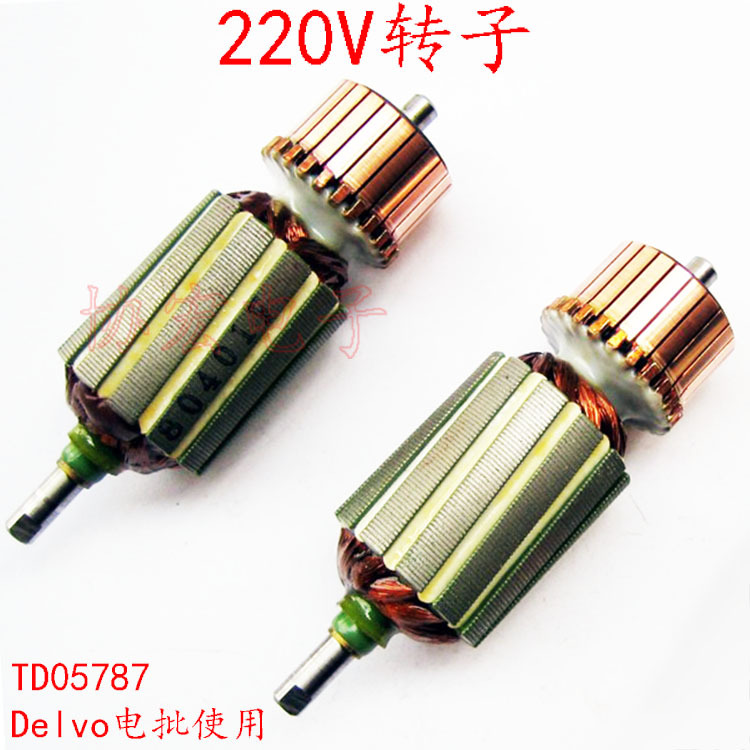 DELVO DLV8134-MKC 8124 8144 220v转子TD05787 rotor Assembly