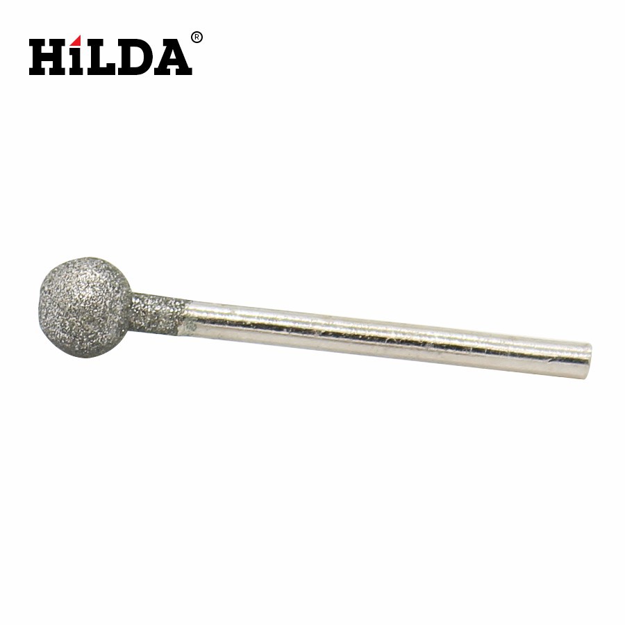 Suministro de Jade, jade y otra piedra especial 3X8mm Mo Tipo 10 grado de dureza Emery cabeza de molienda