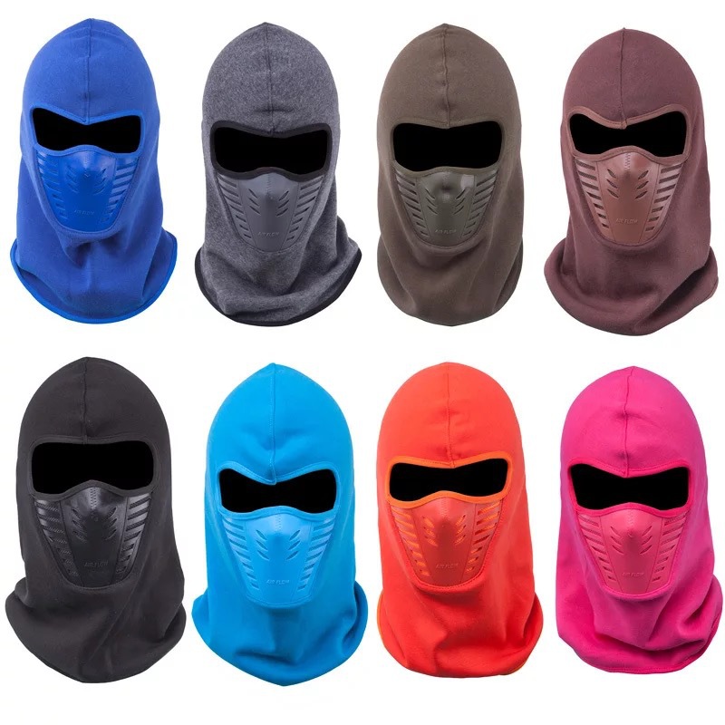 Dust-Proof Nose-Protecting Hood for Men and Women, Fleece-Lined Pullover Hat for Electric Bike Riding, Ear-Protecting Windproof Cs Hat for Cycling