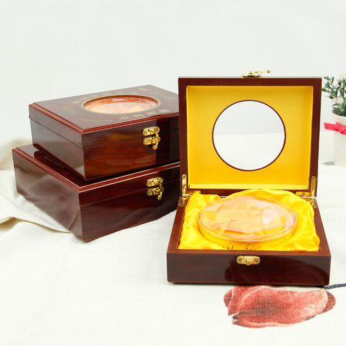 Winter Worm Summer Grass High-End Cordyceps Wooden Packaging Box Gift General Hollow Small Box 25g 50g