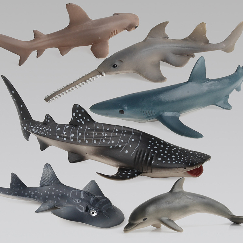 Juguete de Modelos de Animales Marinos 80 Modelos de Plástico para Niños