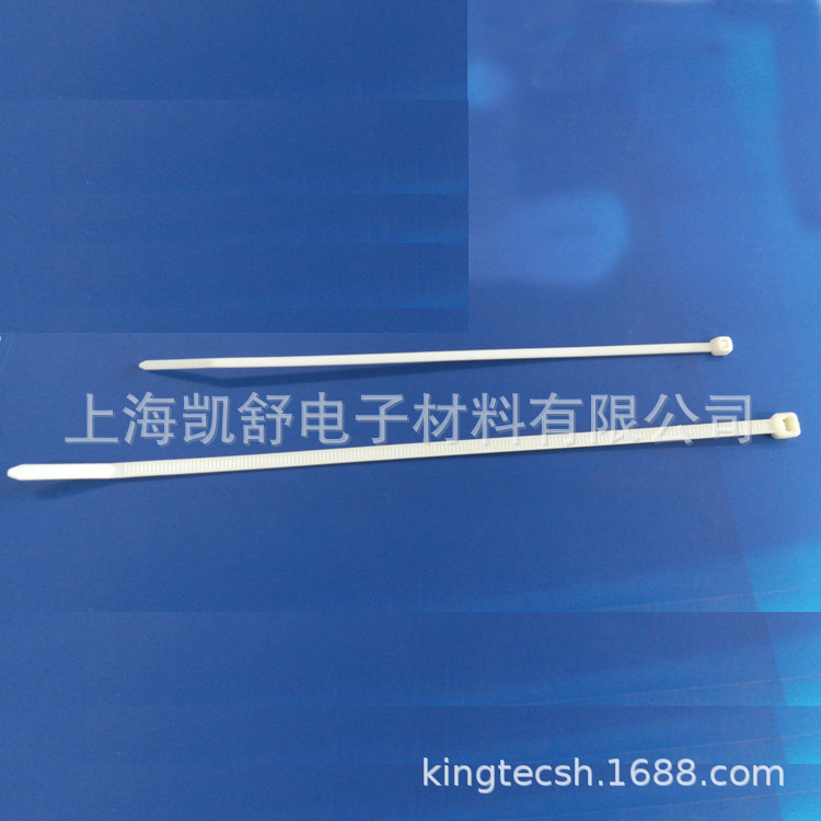 高阻燃扎带 V0 防火扎带自锁式特种扎带  白色电线固定捆扎带