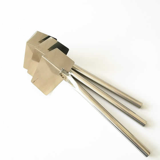 Stainless Steel Yin and Yang Angle Pull Large Small Fillet Scraper Putty Diatom Mud Corner Professional Processing Tool