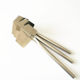 Stainless Steel Yin and Yang Angle Pull Large Small Fillet Scraper Putty Diatom Mud Corner Professional Processing Tool
