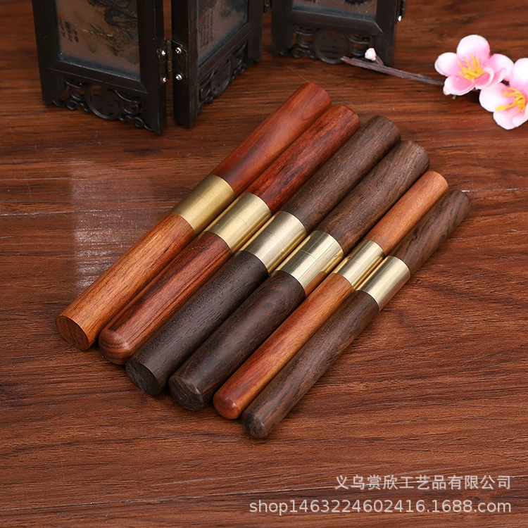 Wholesale stainless steel tea knife Damascus tea knife pry tea cake tool tea set ebony rosewood tea knife