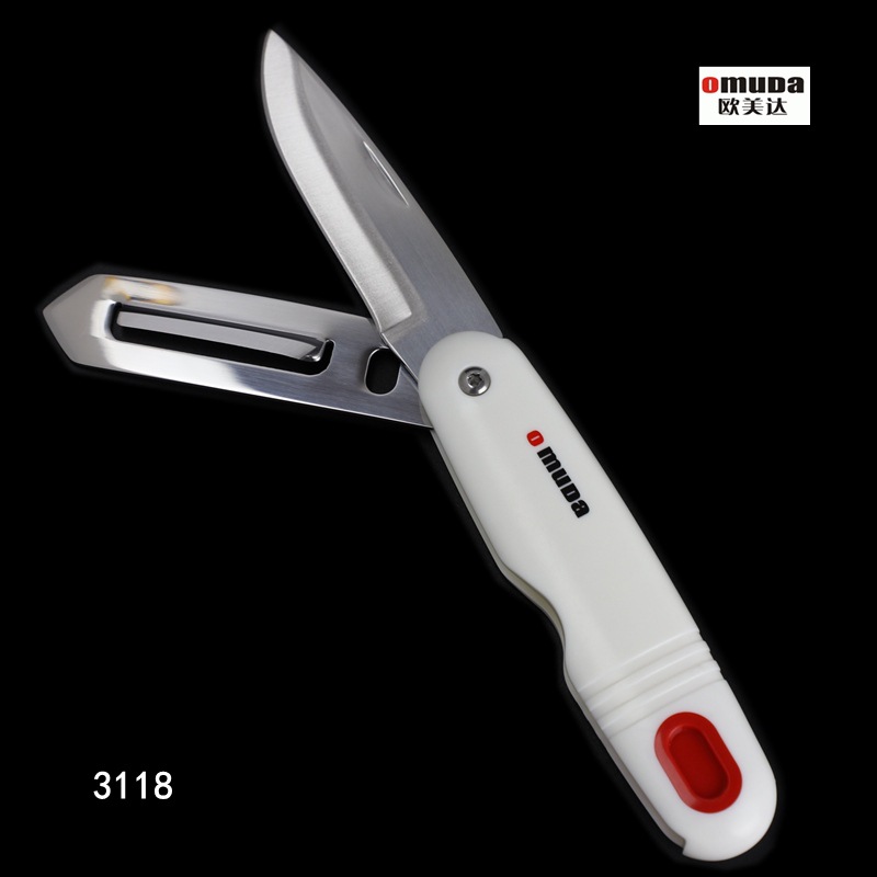 Фруктовый нож Omeida -3017.999999999% off — складной портативный нож-овощечистка, многофункциональный маленький нож, складной нож из нержавеющей стали 3121