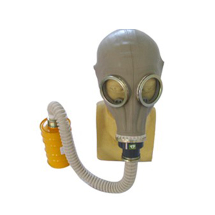 供应防毒全面具  过滤罐导气管全面罩 头套式鬼脸罩