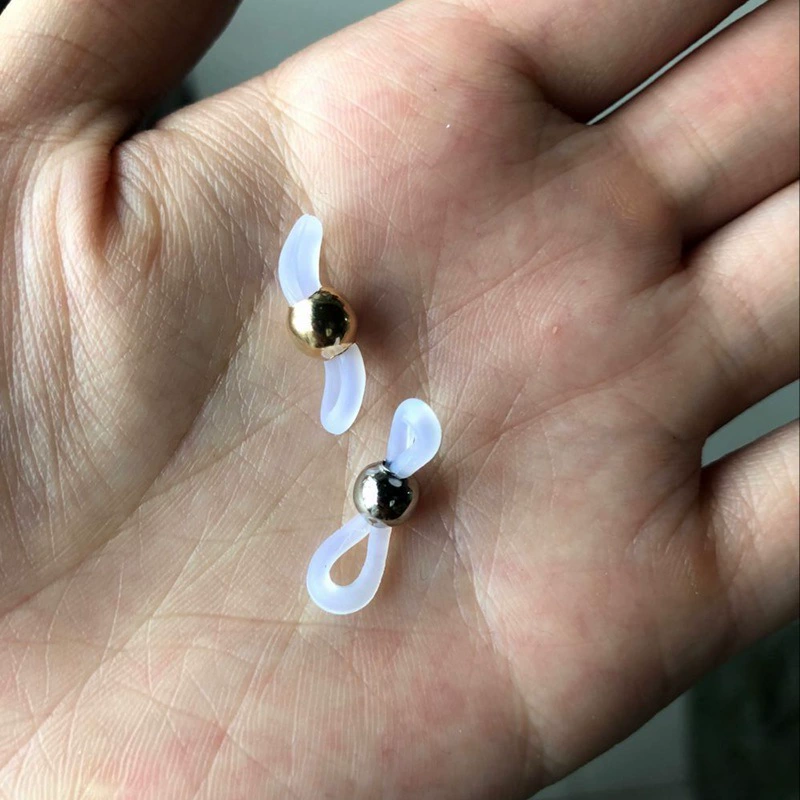 Силиконовые аксессуары для очков Цепочка для очков Веревка для очков Силиконовая бусина Противоскользящее кольцо Материал цепочки для очков