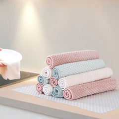 Household Non-stick Oil Proof Dish Towel Thickened Super Absorbent Cleaning Cloth Direct Sale from Home Cleaning Manufacturer