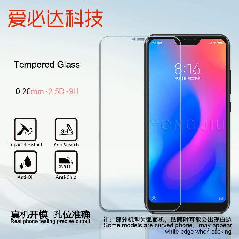 Подходит для Redmi 6PRO закалённое стекло Redmi 6 темпераментное стекло 6A закалённое стекло millet защита взрывоустойчивое стекло