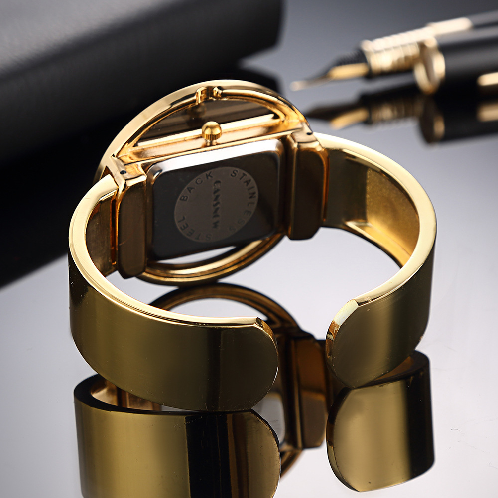 Moda nuevo reloj de mujer pulsera de correa de acero reloj de cuarzo estudiante de moda coreana AliExpress reloj de comercio exterior