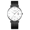 Men's trend waterproof watch, quartz steel belt, 2023, suitable for import, genuine leather, wholesale