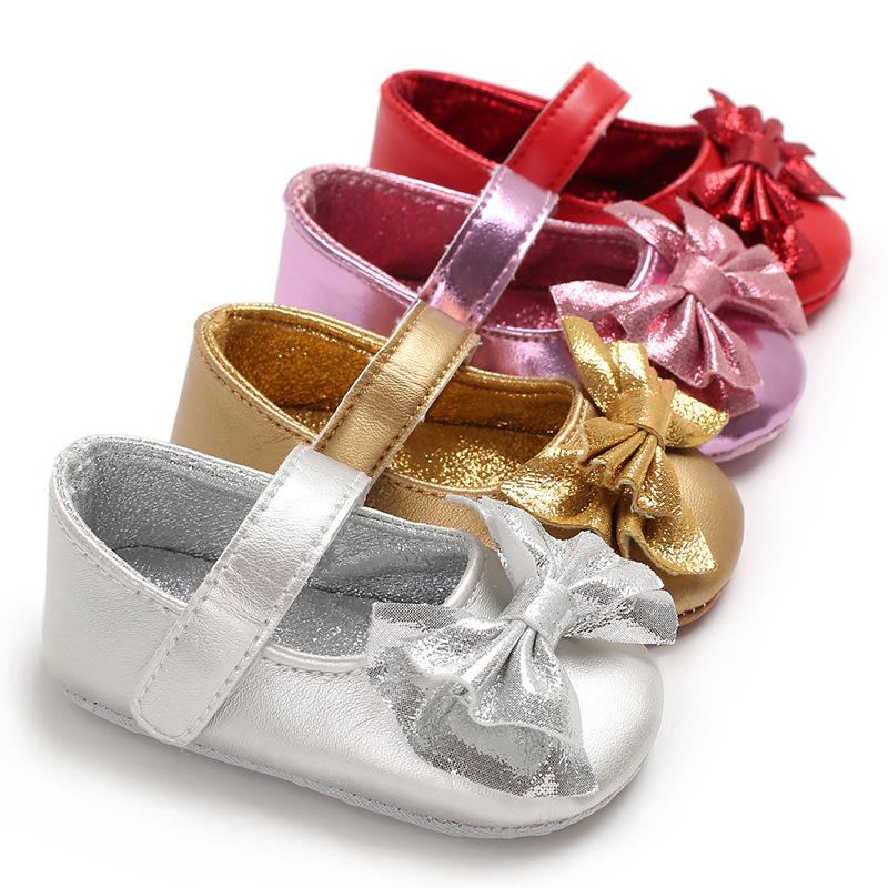 0-1 years old baby shoes Bows Princess Princess Learning Shoes Baby…