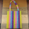 Brand woven diverse brainteaser with beads, bag, handmade, 2021 collection