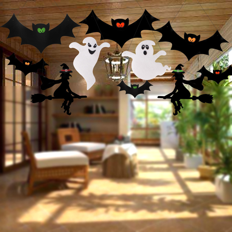 Halloween Decoration Bat Witch Ghost Hanging Bar Mall KTV party…
