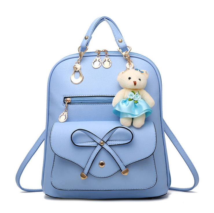 Backpack, capacious one-shoulder bag, 2023 collection, Korean style